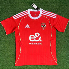 25/26  Al Ahly FC Home  Fans Soccer Jersey