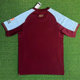 25/26  Aston Villa Home Fans Soccer Jersey
