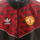 25/26  Man Utd  Black  Embroidered jacket