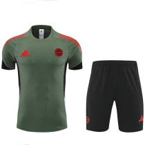 25/26  Bayern Army Green Training Short Suit #军绿