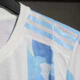 2021  Argentina Home  Player Version Soccer Jersey