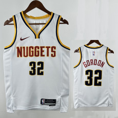 22/23 Nuggets GORDON #32 White  Top Quality Hot Pressing NBA Jersey