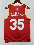 ROCKETS DUR ANT #35 Red Retro Edition  Top Quality Hot Pressing NBA Jersey