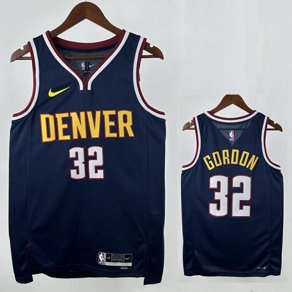 22/23 Nuggets GORDON #32 Dark Blue  Top Quality Hot Pressing NBA Jersey