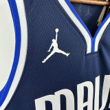Dallas Mavericks FL AGG  #32 Royal Blue Flying Man Edition  Top Quality Hot Pressing NBA Jersey