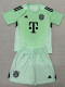 25/26  Bayern Green Goalkeeper  Kids Soccer Jersey