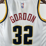 22/23 Nuggets GORDON #32 White  Top Quality Hot Pressing NBA Jersey