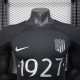 2025  Ittihad  Champion Commemorative Edition Black  Player Version Soccer Jersey(白色1927）
