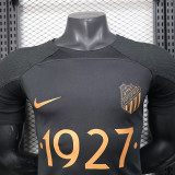 2025  Ittihad  Champion Commemorative Edition Black  Player Version Soccer Jersey(金色1927）