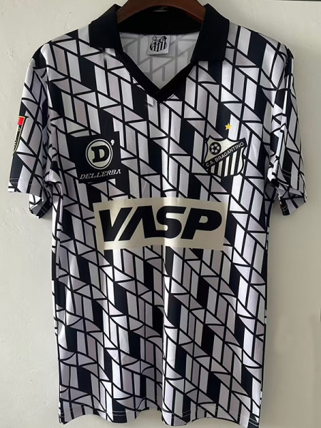 1990 Santos FC Away Retro Soccer Jersey