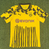 25/26 Dortmund  Home Special Edition Fans Soccer Jersey(胸前粉色广告）