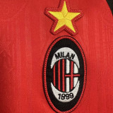 1997/1998  ACM Special Edition Red  Retro Soccer Jersey#特别版