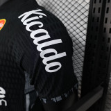 25/26  Santos FC Special Edition Black Player Version Soccer Jersey（胸前blaze广告）