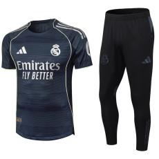 25/26 RMA Away Player Version Soccer Jersey & Black pants