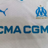 25/26  Marseille Home  Player Version  Kids Soccer Jersey(球员版）