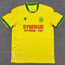 25/26 Nantes Home Fans Soccer Jersey