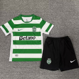 25/26  Celtic Home Kids Soccer Jersey(裤子胶章）