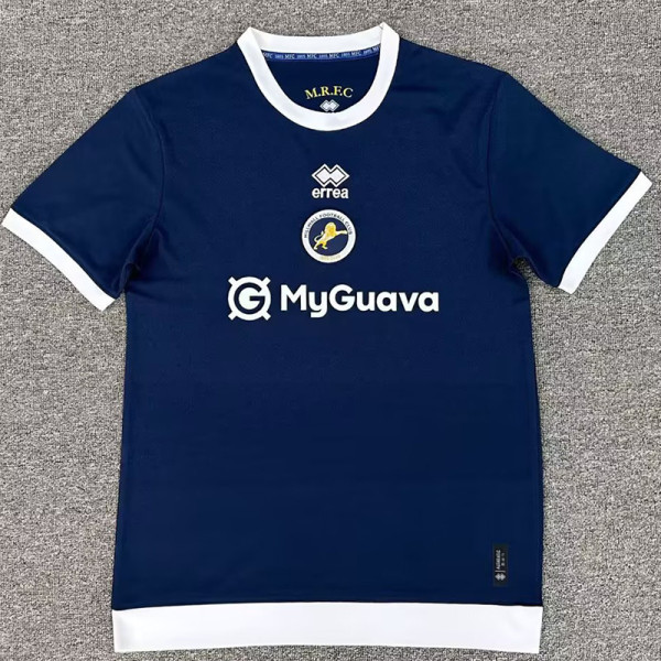 25/26 Millwall Home Fans Soccer Jersey