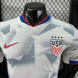 25/26 USA Home  Player Version Soccer Jersey