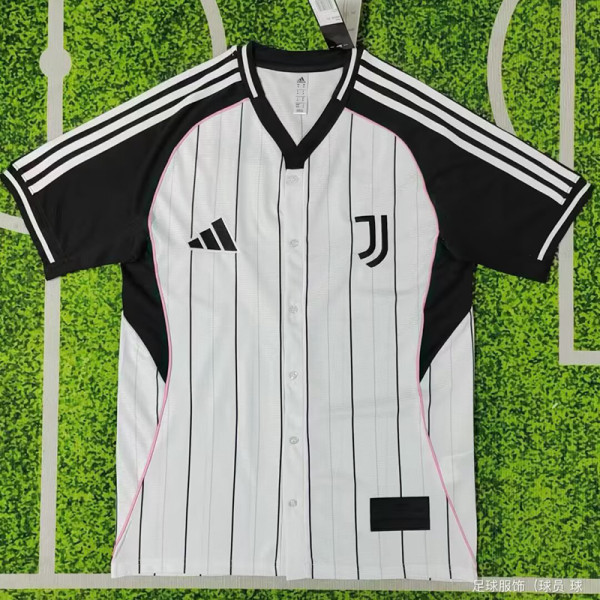 25/26 JUV  White Casusl Edition  Baseball jersey