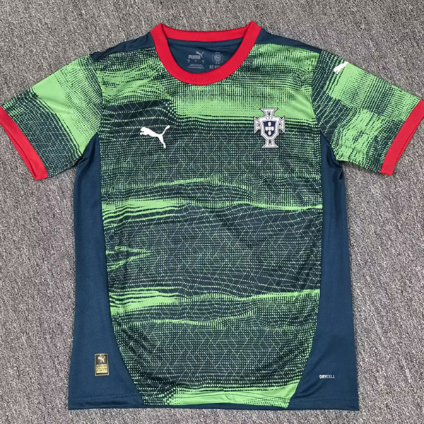 25/26  Portugal Dark Green  Training shirts
