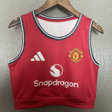 25/26  Man Utd Home  Women Yoga  Vest