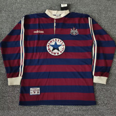 1995/1996 Newcastle Away  Long Sleeve Retro Soccer Jersey