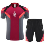 25/26 River Maroon Training Short Suit