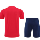 25/26 PSG Red Training Short Suit