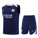 25/26  INT Royal Blue Tank top and shorts suit