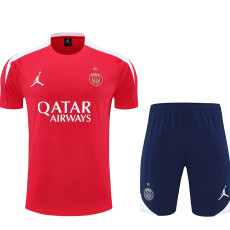 25/26 PSG Red Training Short Suit