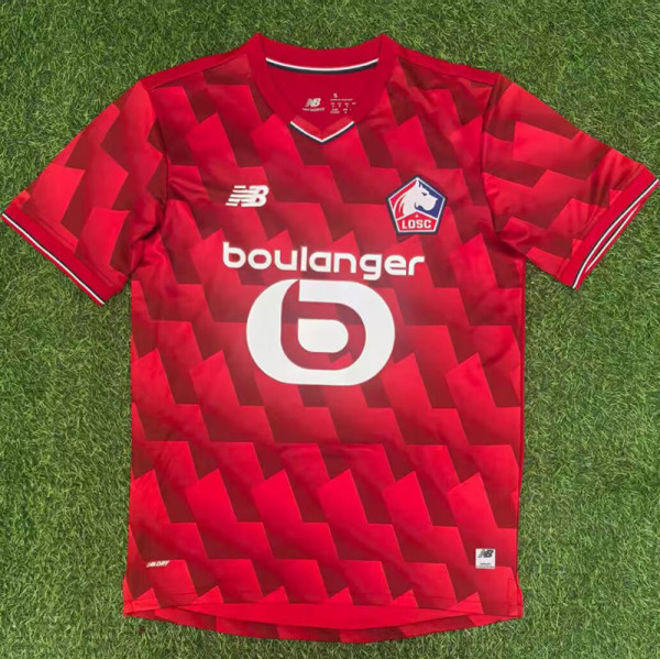 25/26 Lille Home Fans Soccer Jersey