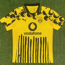 25/26 Dortmund  FIFA Club World Cup Home  Fans Soccer Jersey(黑色胸前广告）