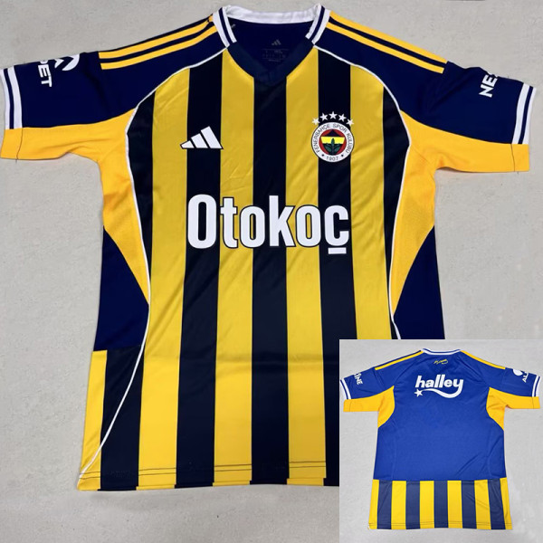25/26 Fenerbahce Home Fans Soccer Jersey