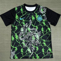 25/26  INT  Snake Special Edition Black & Green Fans Training shirt