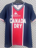1974  PSG Paris Home Retro Soccer Jersey