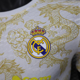 25/26 RMA Cristiano Ronaldo Commemorative Edition Light Yellow  Player Version Soccer Jersey