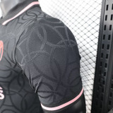 25/26 PSG Ancient coin pattern  Black  Player Version  Polo Shirts