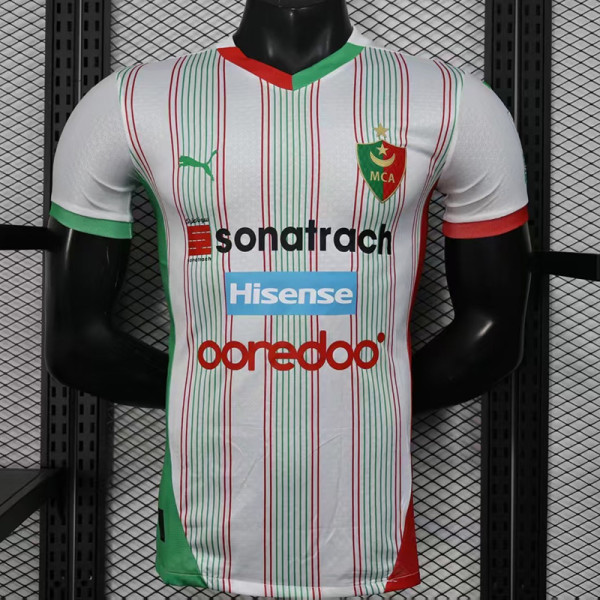 25/26  MC Alger Home Player Version Soccer Jersey