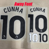25/26 Man Utd Away 1：1 Fans Soccer Jersey