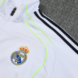 25/26 RMA White &Green Edge  Jacket Tracksuit(绿边线)