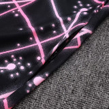 25/26 PSG network Black Jacket Tracksuit