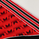 25/26  Man Utd Black & Red Jacket Tracksuit#05