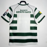 2002/2003 Sporting Lisbon Home Retro Soccer Jersey