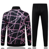 25/26 PSG network Black Jacket Tracksuit