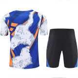 25/26  RMA Blue & White Training Short Suit