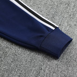 25/26 France Cameroon White Blue Retro Jacket Tracksuit#F18