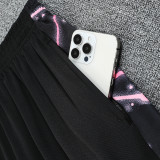 25/26 PSG Black network Training Short Suit