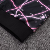 25/26 PSG network Black Jacket Tracksuit