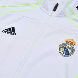 25/26 RMA White &Green Edge  Jacket Tracksuit(绿边线)